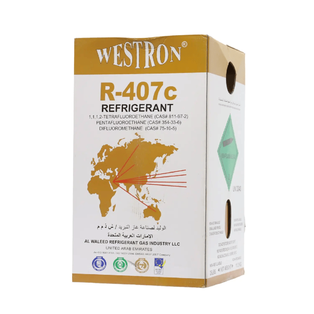 Refron R407C Refrigerant Gas | 11.3 Kg Cylinder | India