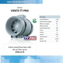 VENTS TT PRO | Ventilation Fan | Inline Duct Fan-3