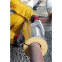 Kimmco Fiberglass Insulation Pipe Section | 65mm Thick | Density 64kg/m³ | 1.2m With FSK