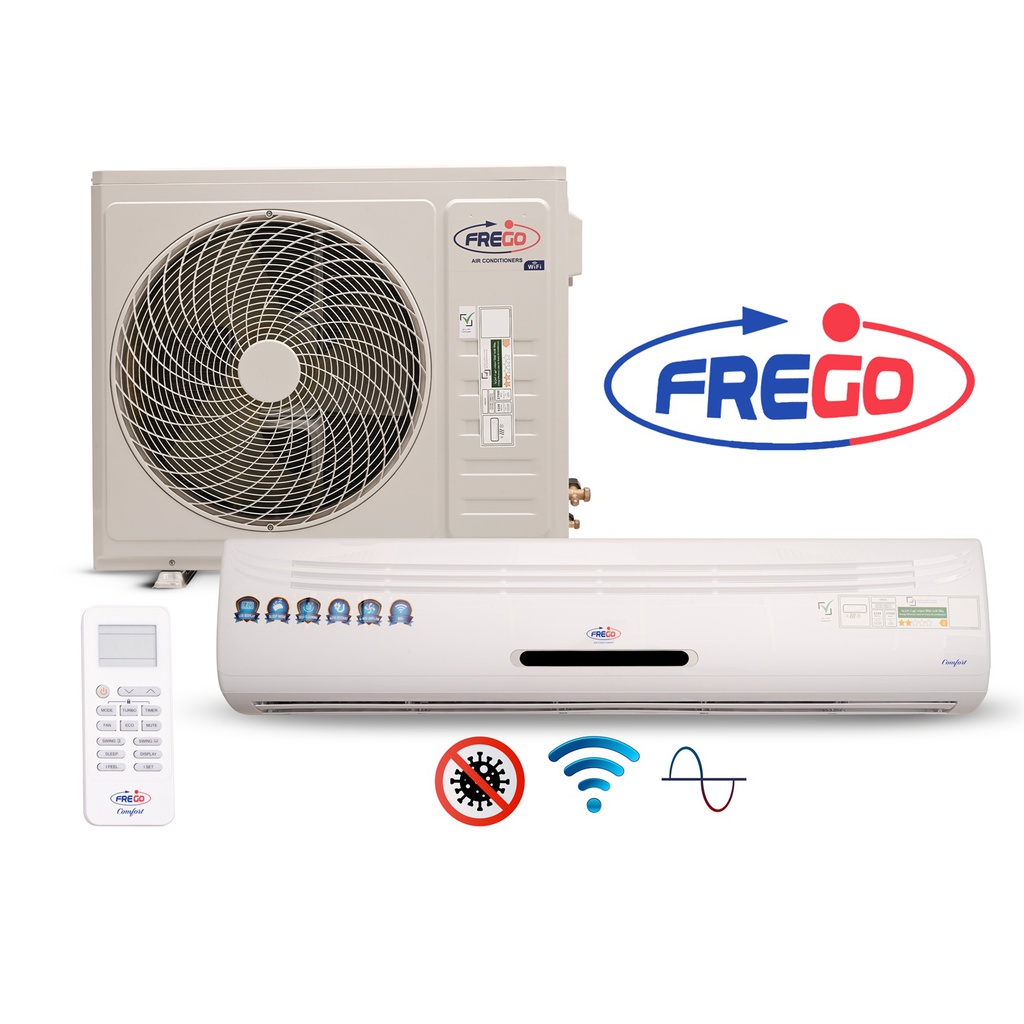 FREGO 3 Ton Split AC – Wi-Fi Enabled, White