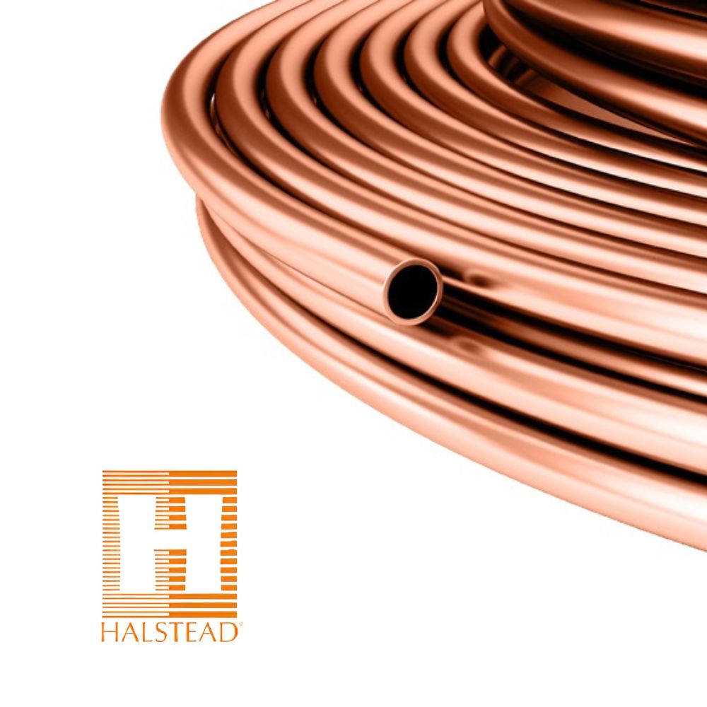 Halstead Copper Coil | 3/8 Inch X 0.024&quot; | 50 Feet | H 06050 | Bahrain