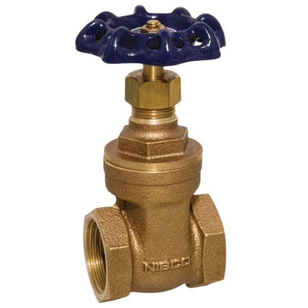 Nibco Gate Valve 1-1/2 Inch | Bronze PN20 | NP4500C | USA