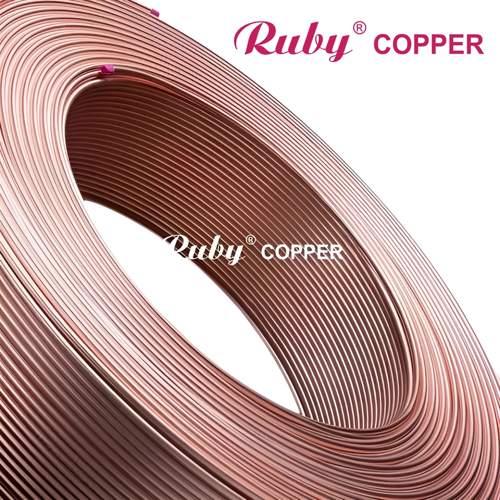 Ruby Copper Coil  ACR | ASTM B280 Certified | 15 Meter