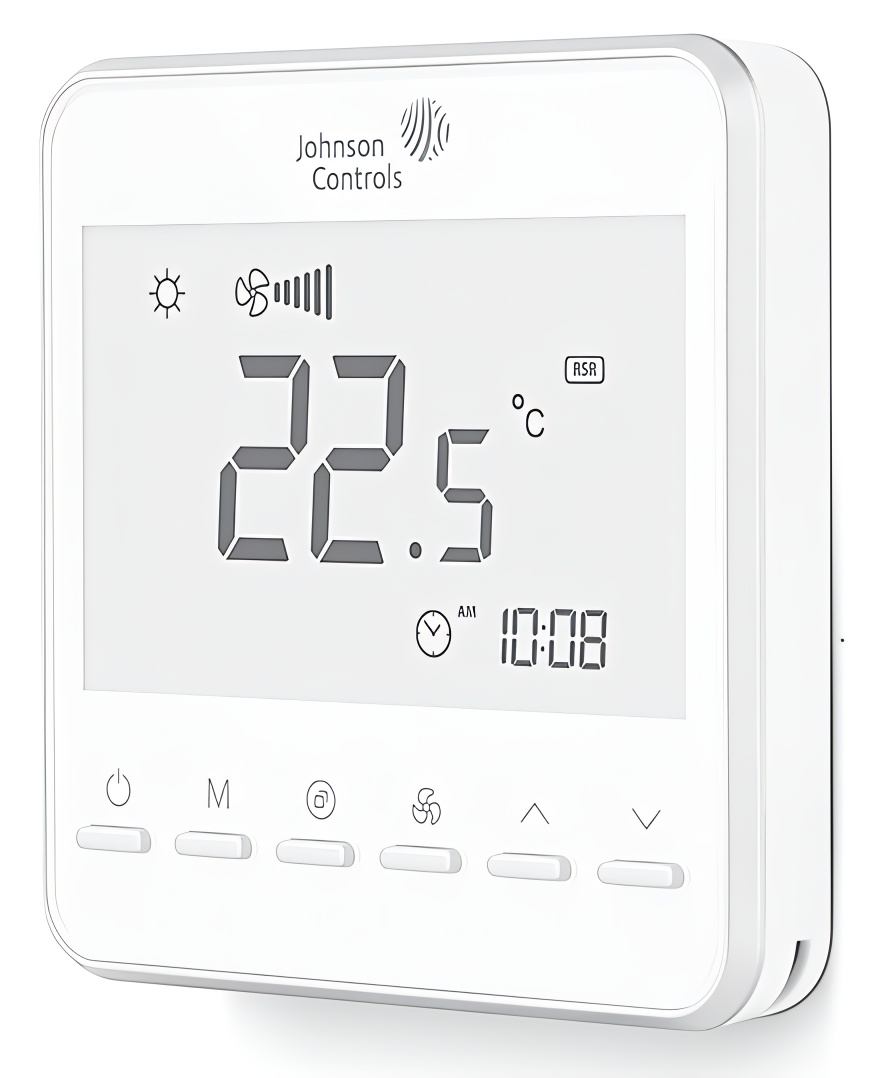 [11200509] Johnson Controls Digital Thermostat | T7601-TF20-9JS0 | ECM Fan Control | LCD Display