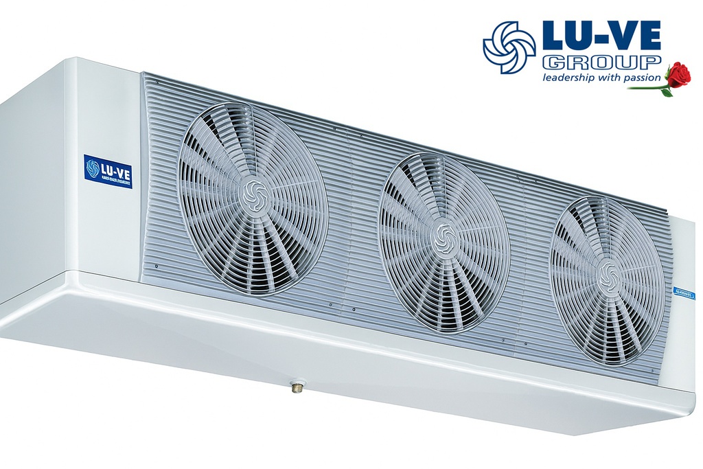 Luve Evaporator Cubic Unit | F35HC 218 E6 | 3-Fan Electric Unit Cooler