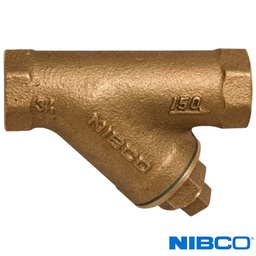 [26140223] Nibco Bronze Y-Strainer | 20 Mm (3/4&quot;) | 304 Ss Bs 21 Valve Np24008 | USA